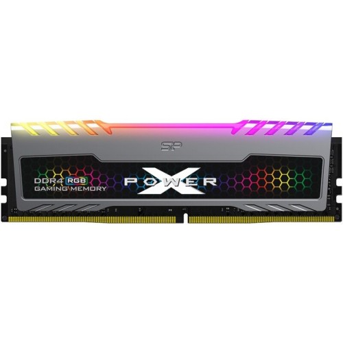 Модуль памяти DDR4 Silicon Power Xpower Turbine RGB 16GB (2x8GB kit) 3600MHz CL18 [SP016GXLZU360BDB]